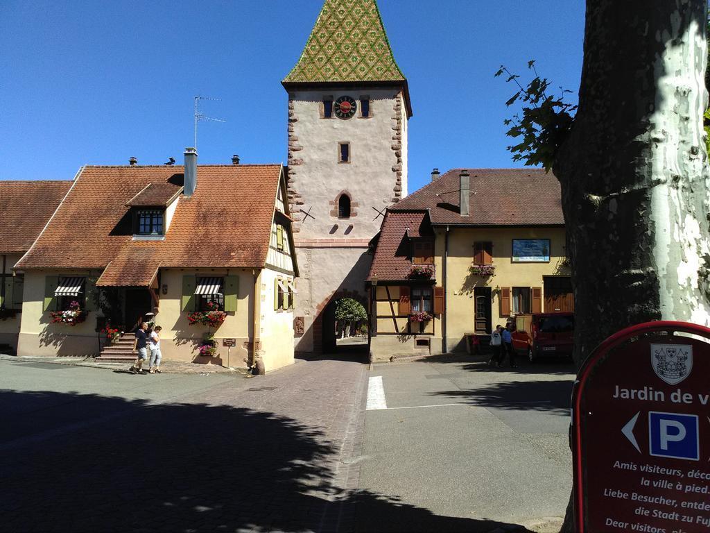 Gites & Camping On The Route Des Vins Bergheim Exterior foto