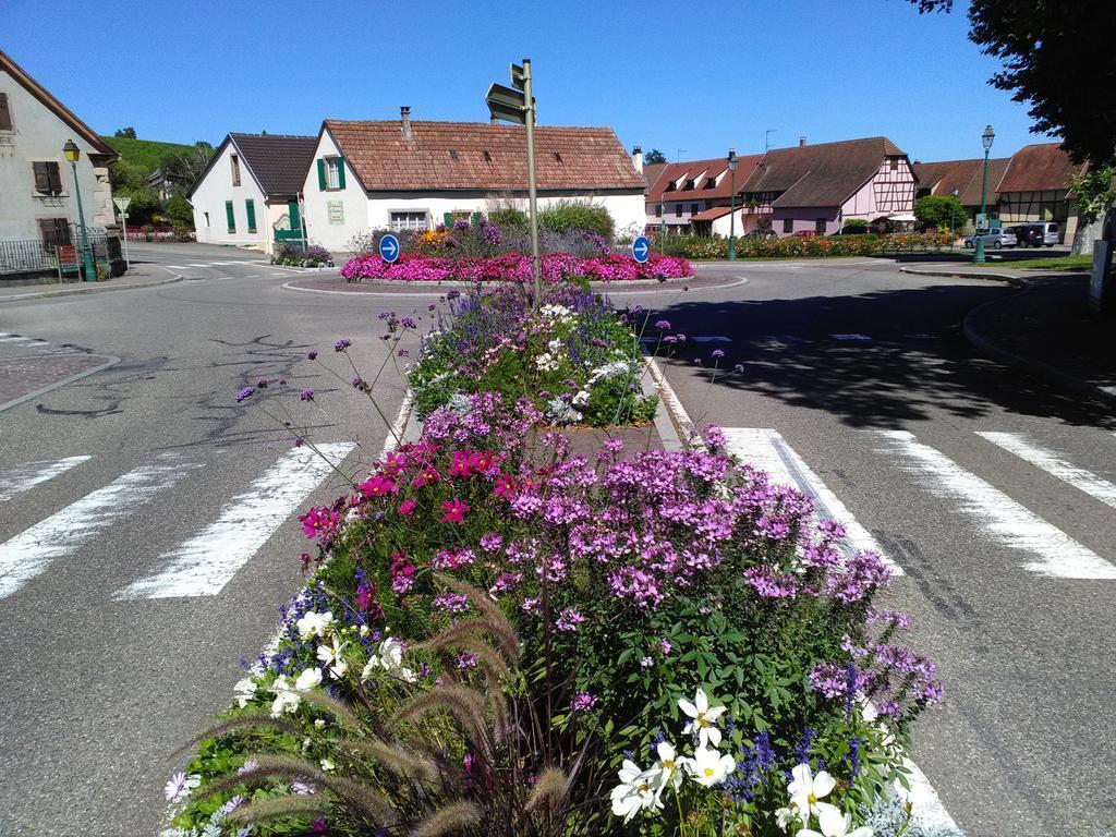 Gites & Camping On The Route Des Vins Bergheim Exterior foto